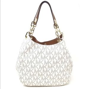 Michael Kors - Fulton Leather Shoulder Bag